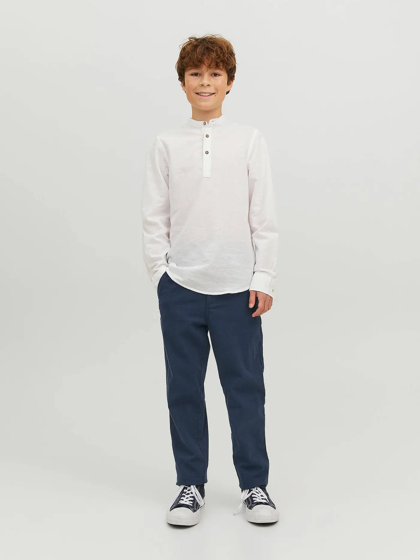JACK & JONES | Jungen Chino JPSTOLLIE | dunkelblau